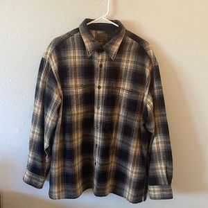 Men’s Black Flannel